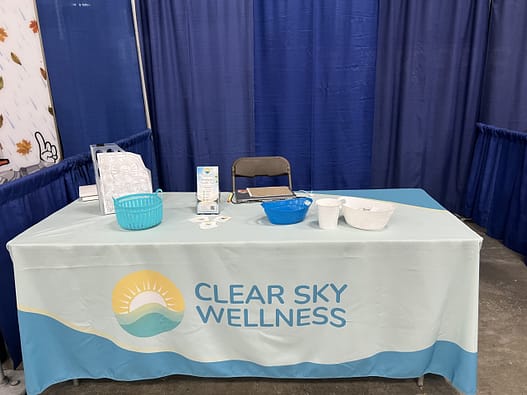 Clear Sky Wellness at Becker County Fair