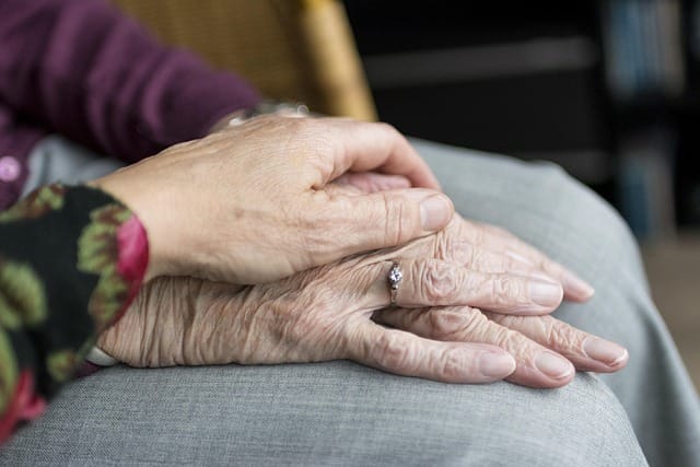 Friends and community members connecting and supporting one another as part of whole-person wellness.